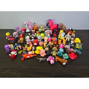 Mixed Toy Figure Lot My Little Pony Little People Paw Patrol Animals 50+ Pc